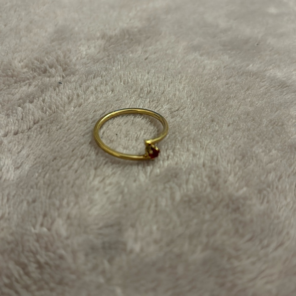 Gold Ruby Ring